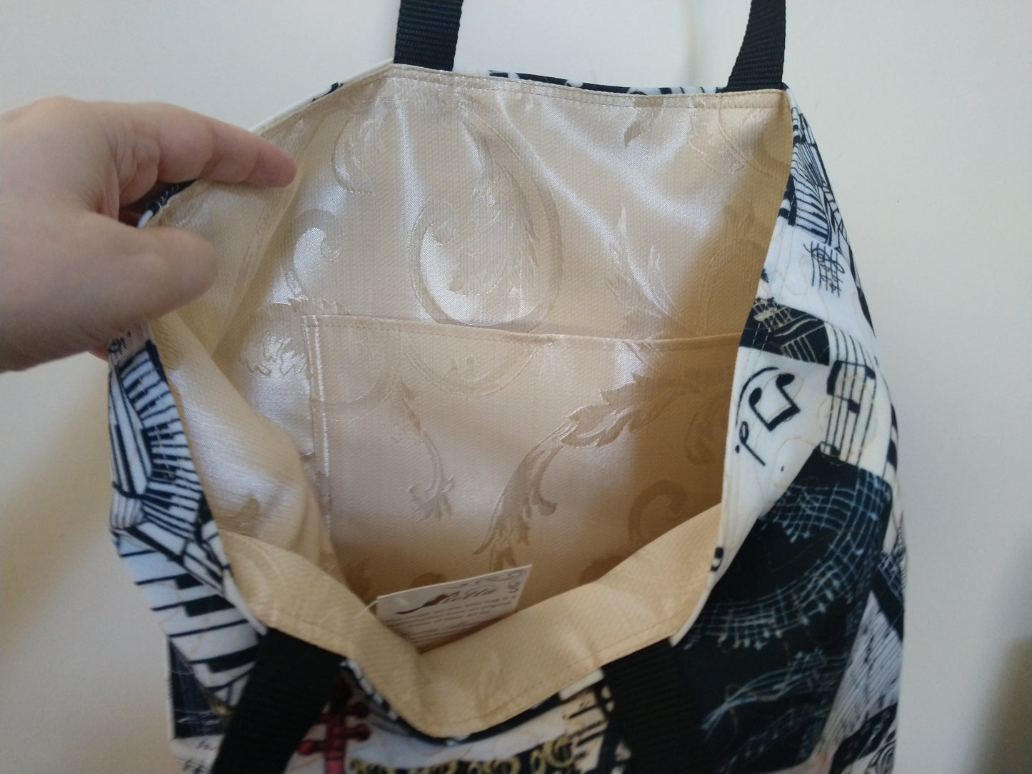 Violin and Viola Reversible Tote Bag