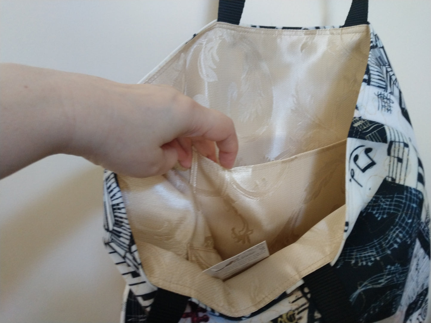 Violin and Viola Reversible Tote Bag