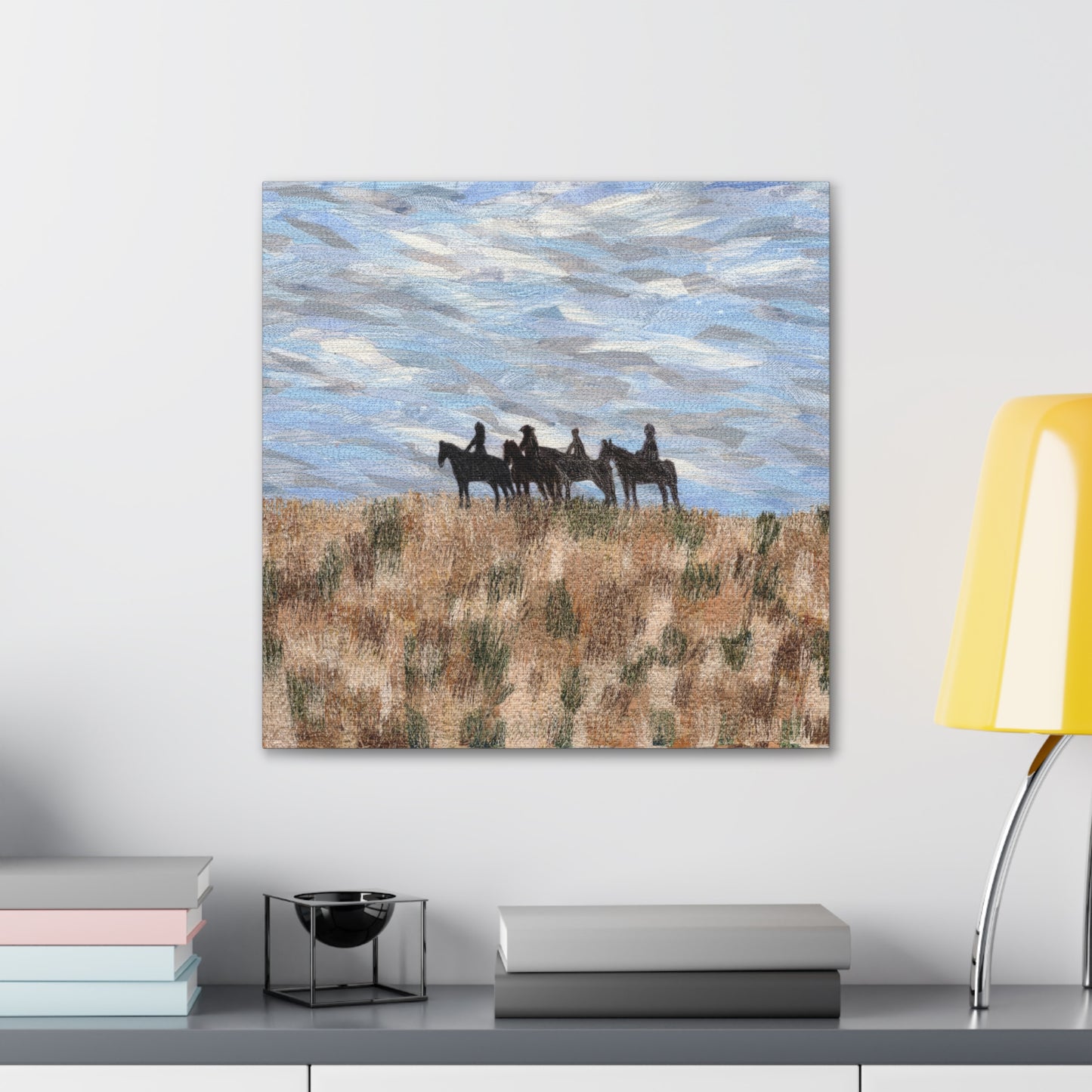 The Four Horsemen - Artistic Canvas Gallery Wrap - Home Decor