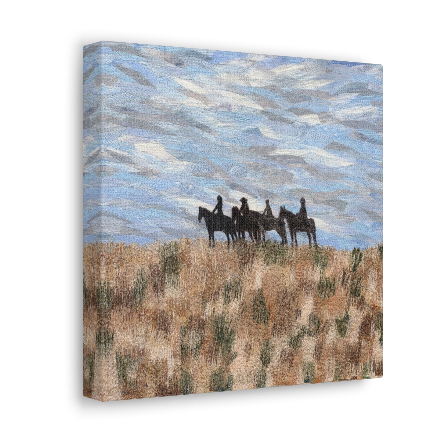 The Four Horsemen - Artistic Canvas Gallery Wrap - Home Decor