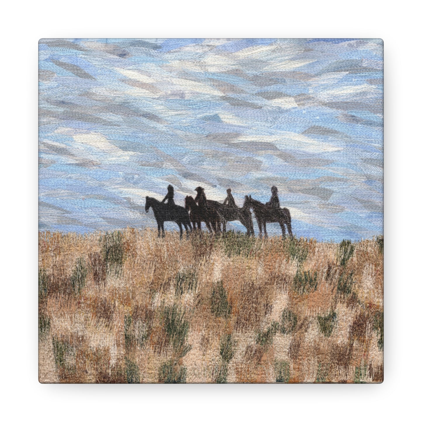The Four Horsemen - Artistic Canvas Gallery Wrap - Home Decor