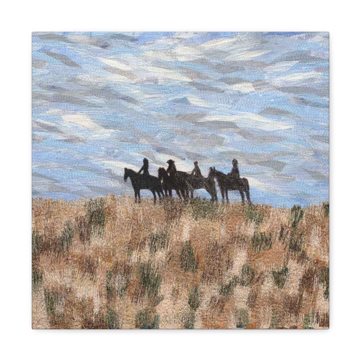 The Four Horsemen - Artistic Canvas Gallery Wrap - Home Decor