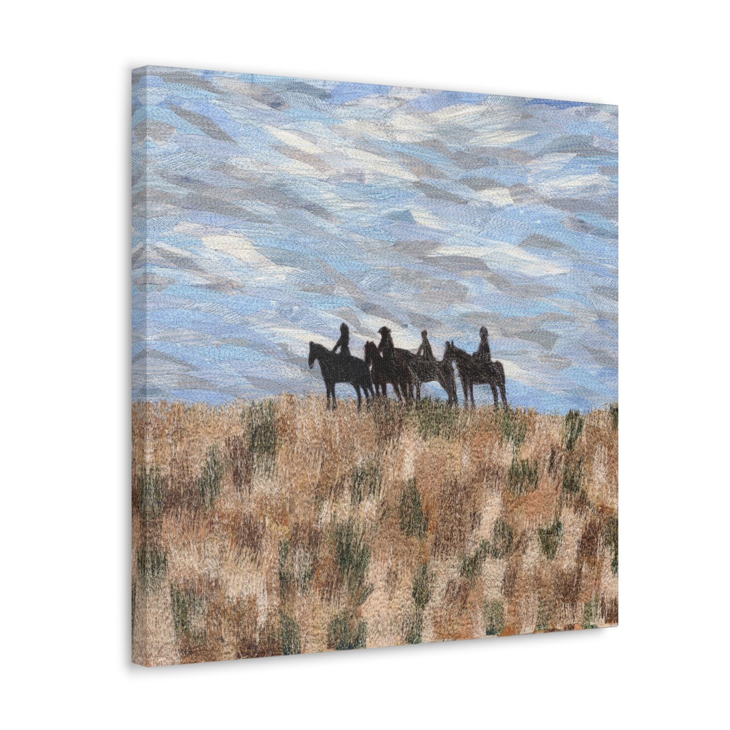 The Four Horsemen - Artistic Canvas Gallery Wrap - Home Decor