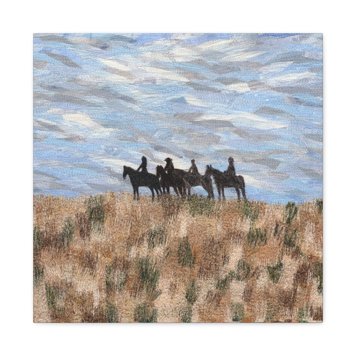 The Four Horsemen - Artistic Canvas Gallery Wrap - Home Decor