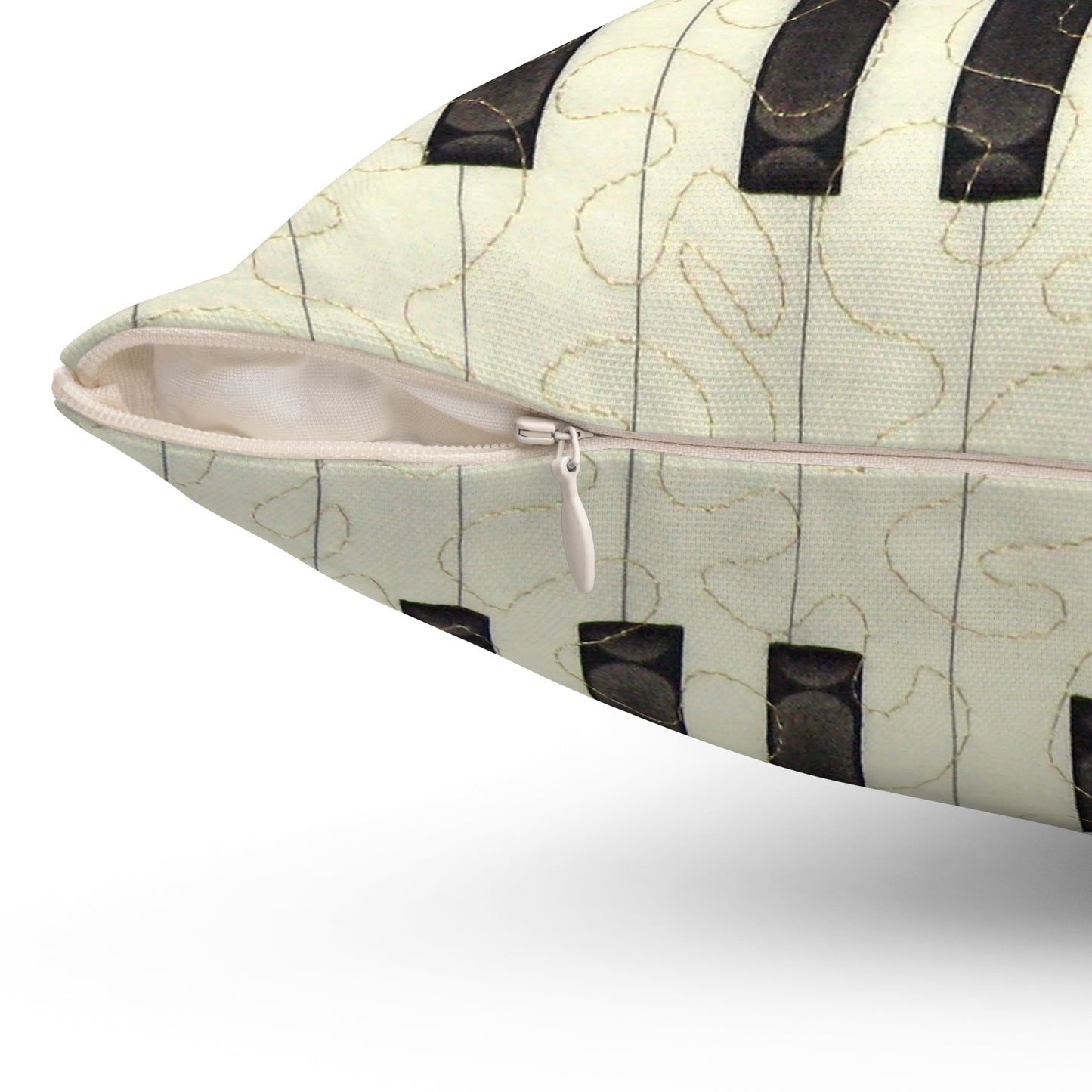 Grand Piano Music Square Pillow