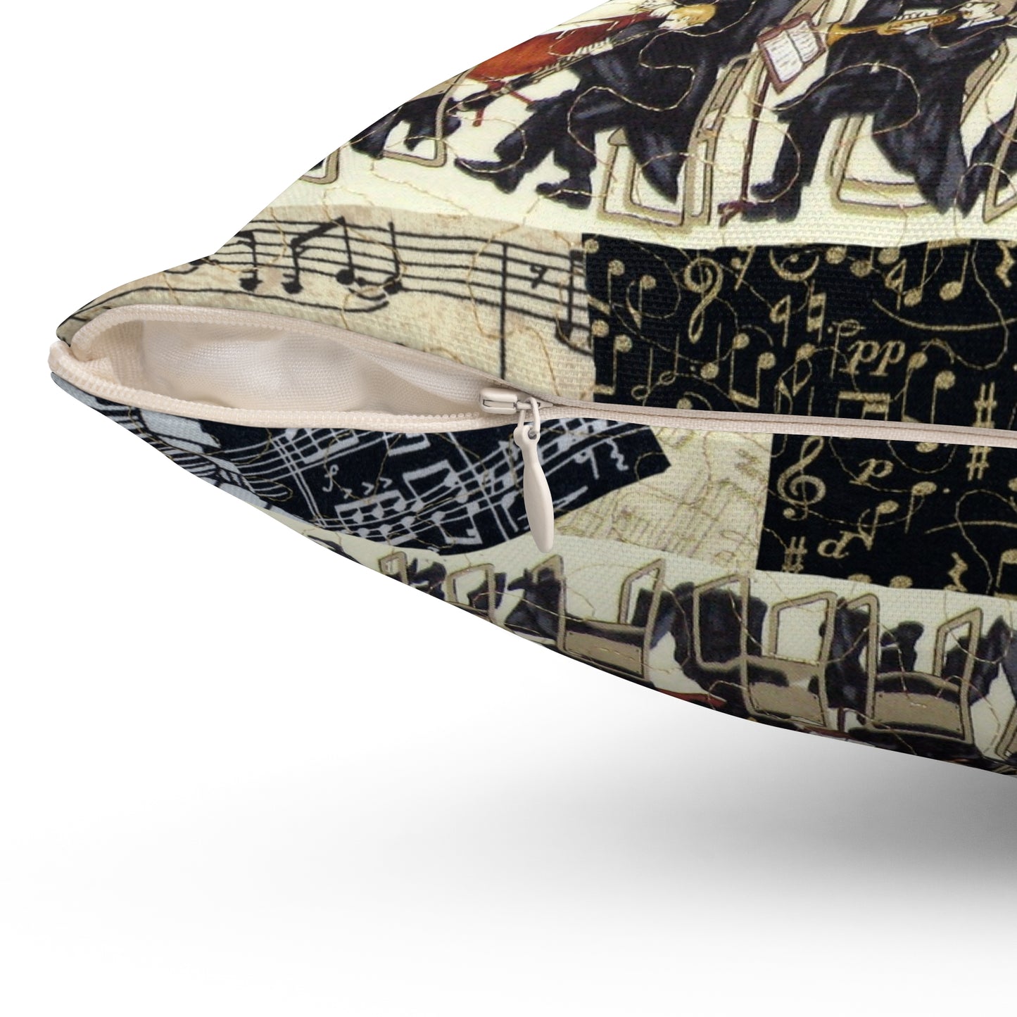 Cello Concerto Music Square Pillow