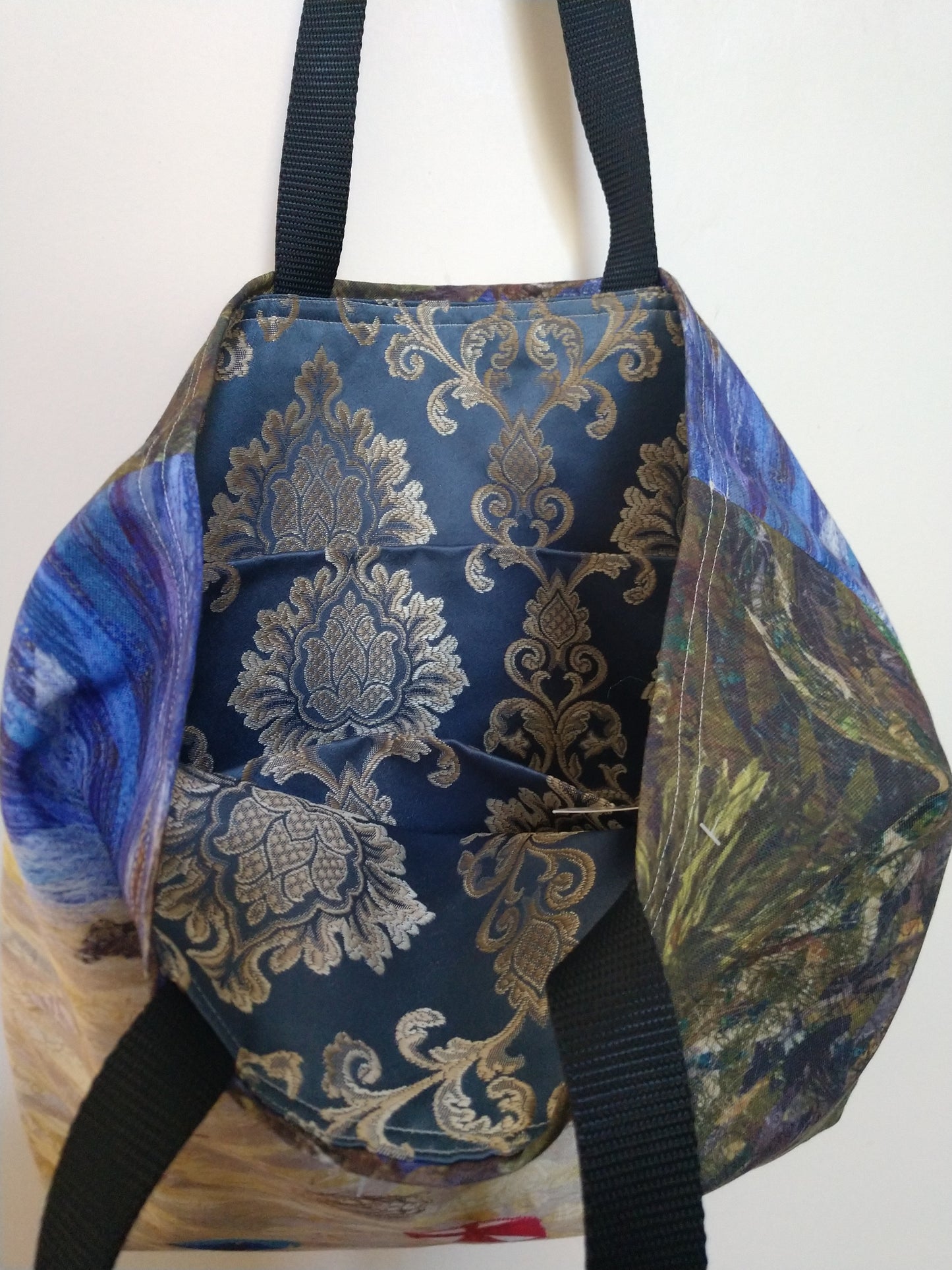 Beach Umbrellas Reversible Tote Bag