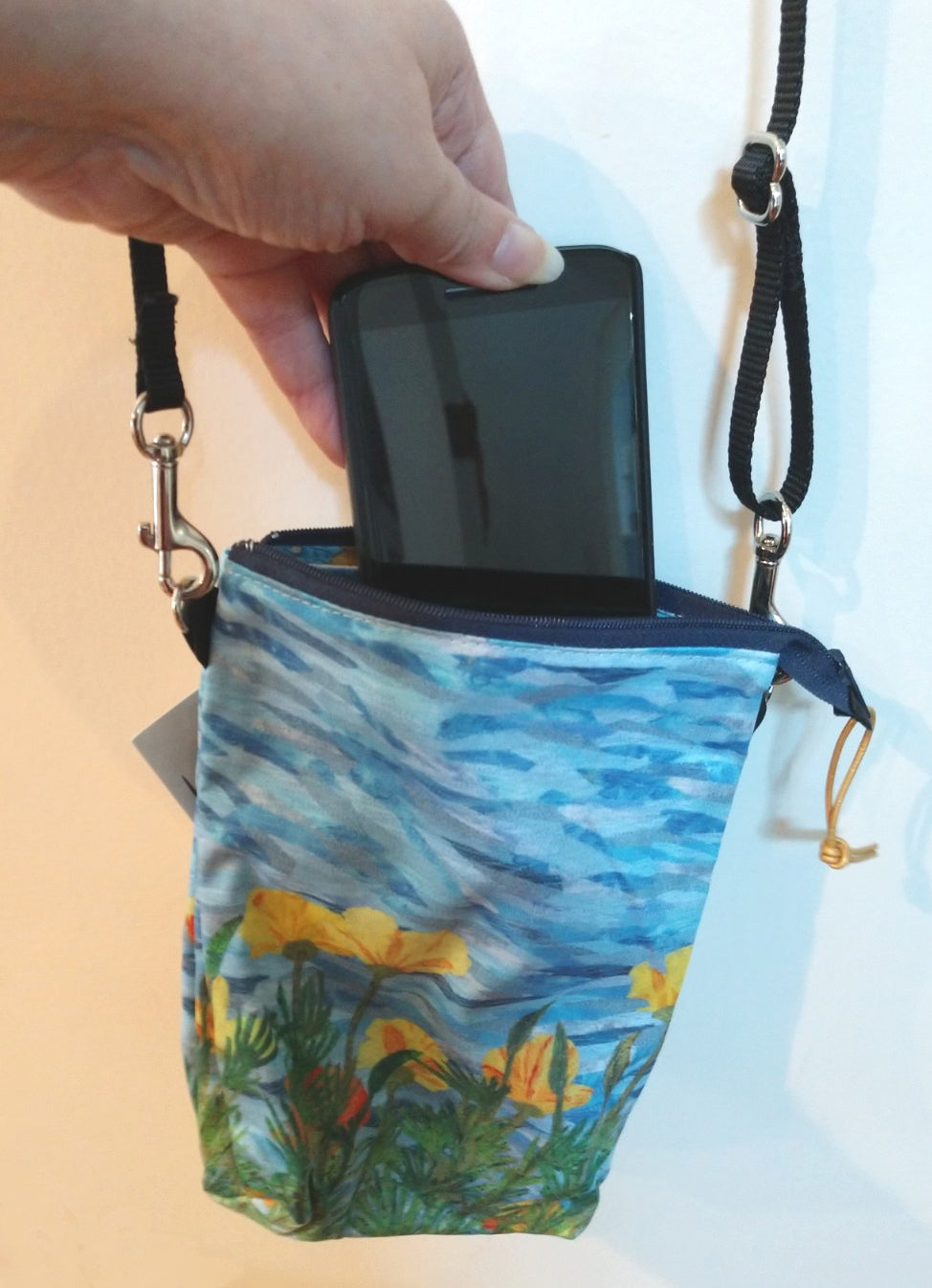 California Poppies - Travel Ready Crossbody Bag