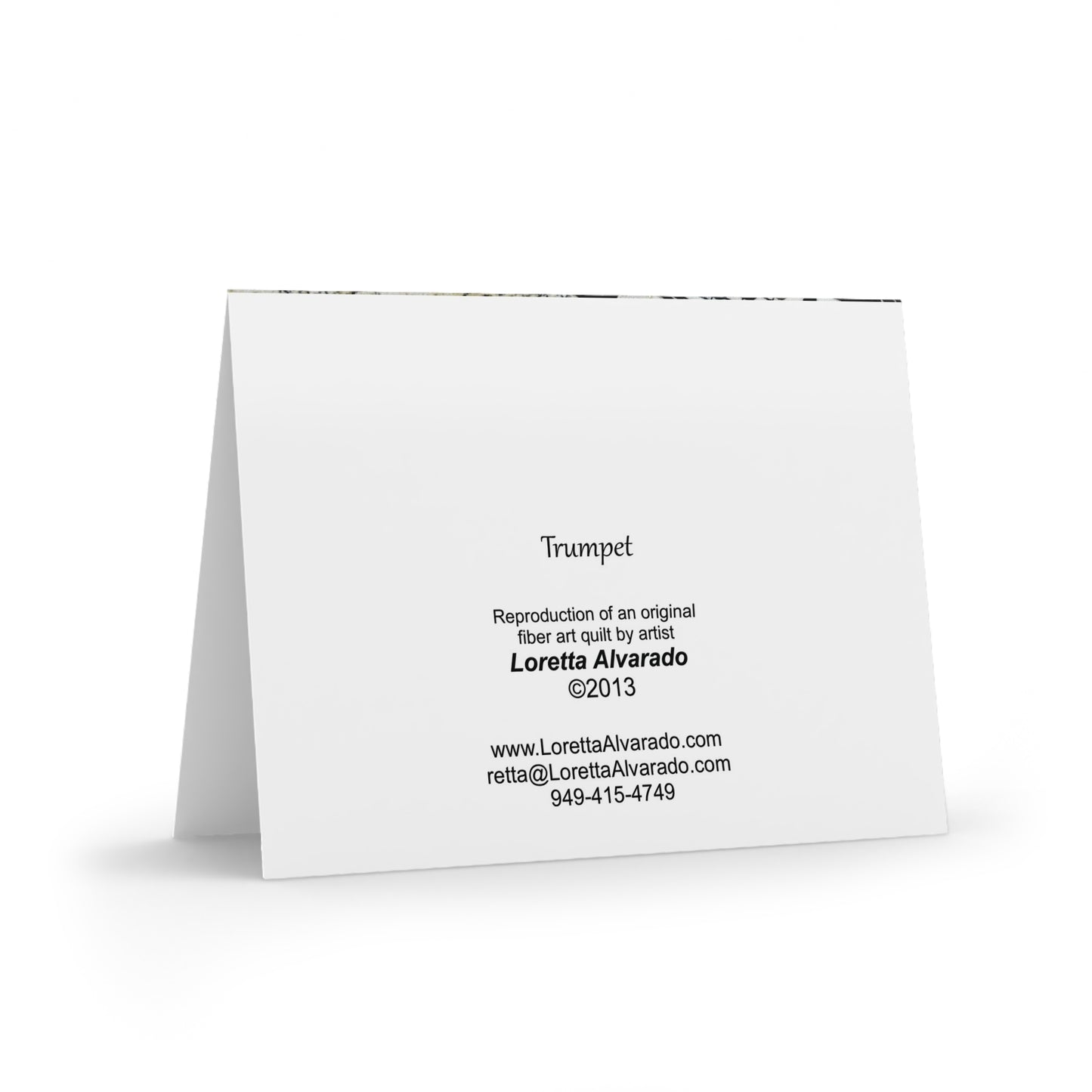 Trumpet - Music Greeting Card
