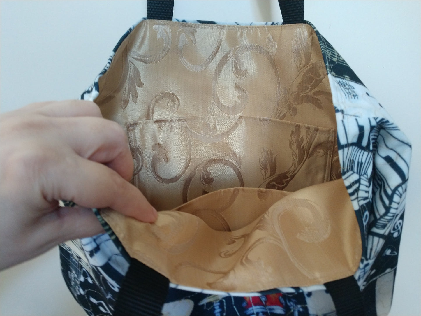 Drums Reversible Tote Bag