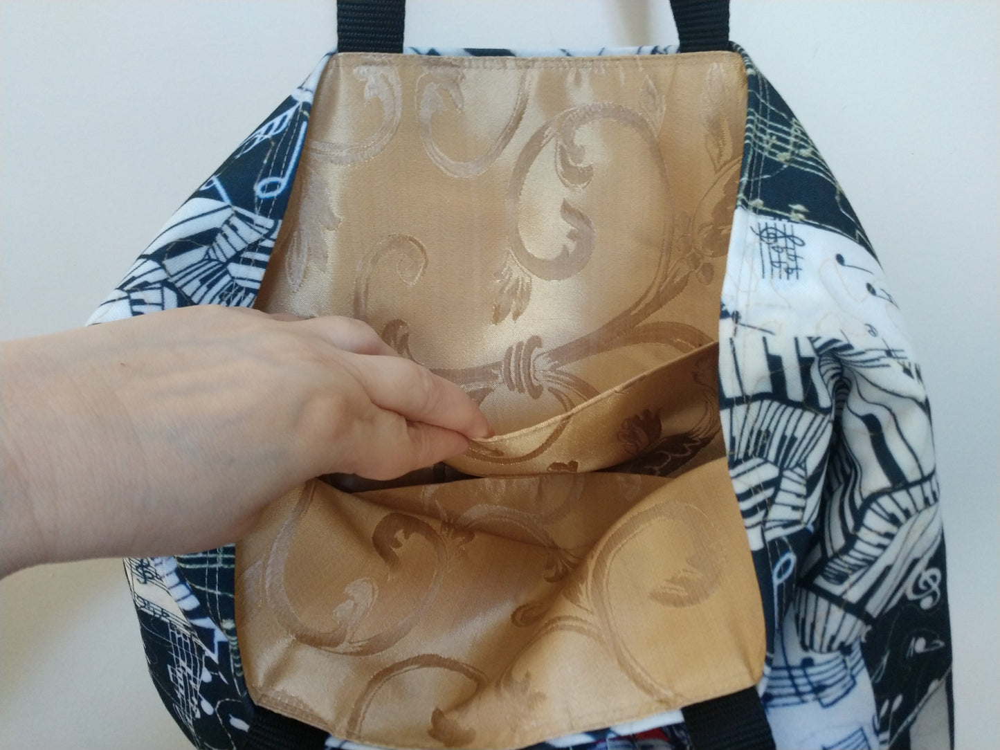Drums Reversible Tote Bag
