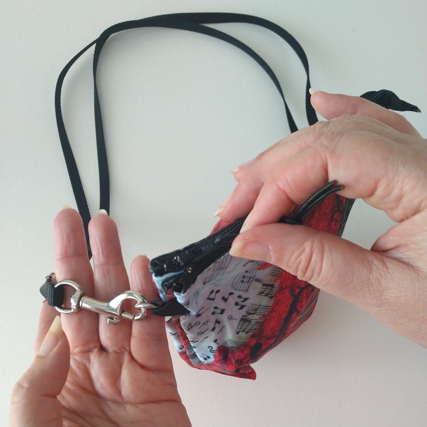 Red Violin Travel-Ready Crossbody Bag