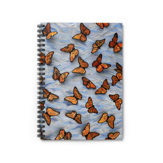 Butterfly Spiral Notebook