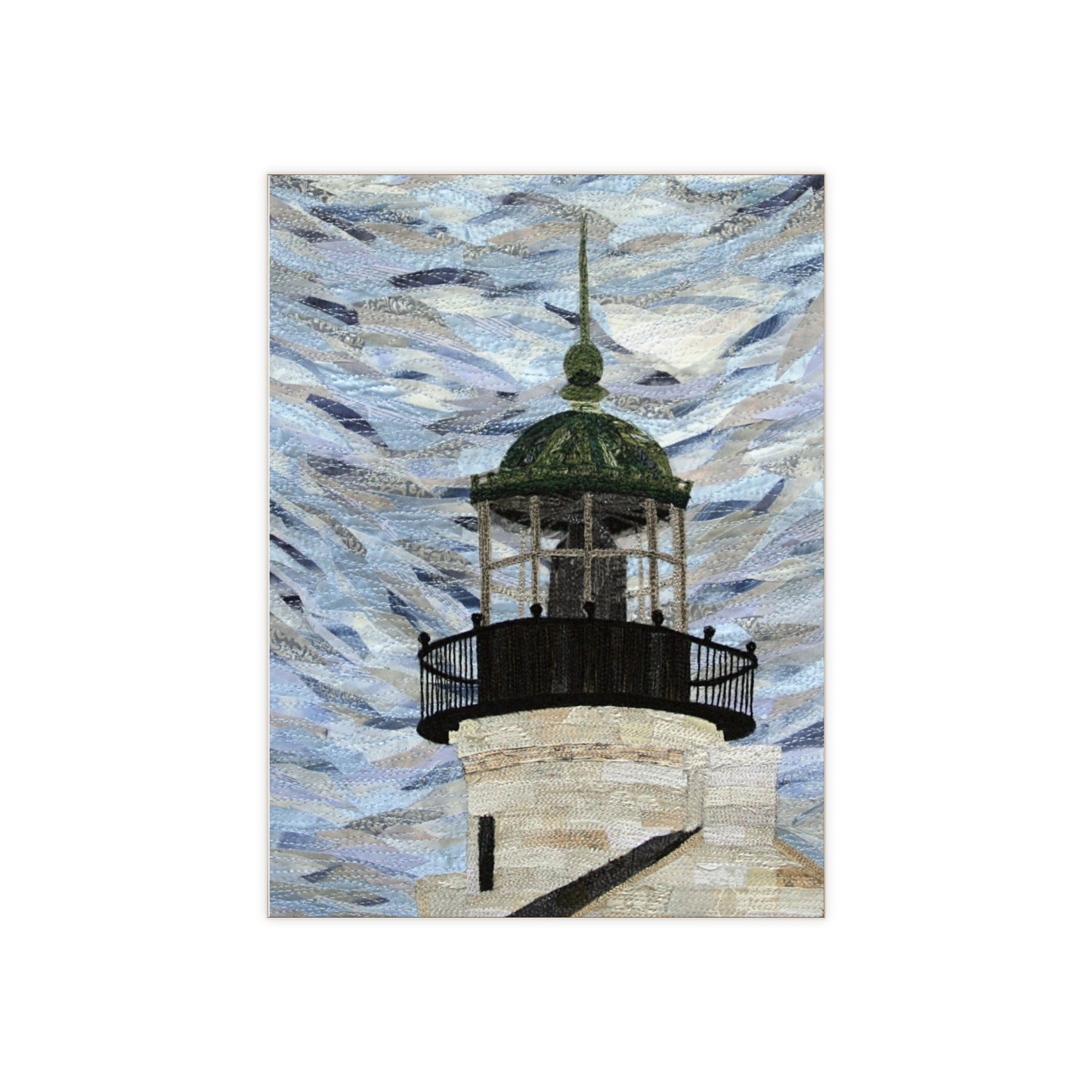 Point Loma Lighthouse Ceramic Photo Tile – Coastal Wall Art Decor