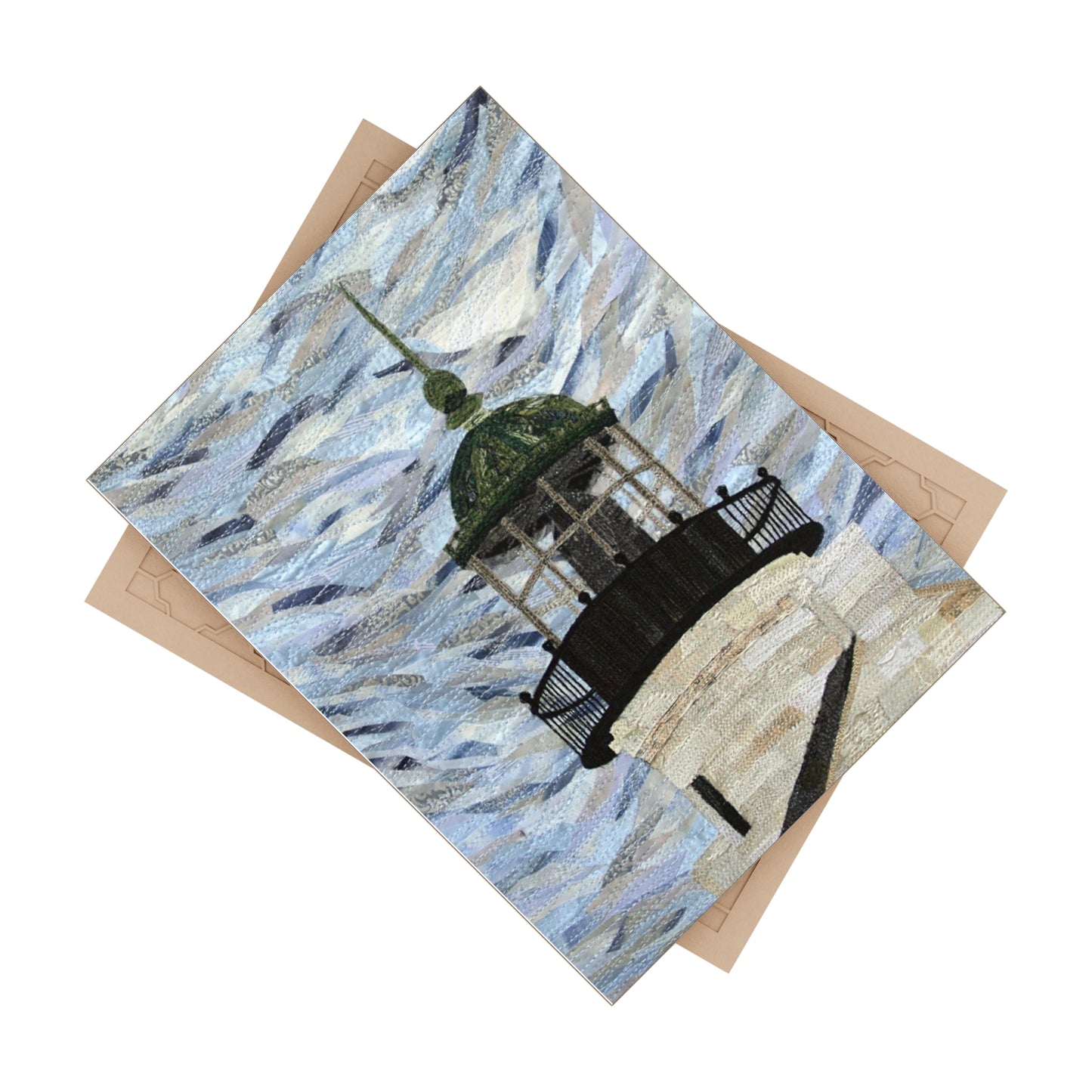 Point Loma Lighthouse Ceramic Photo Tile – Coastal Wall Art Decor