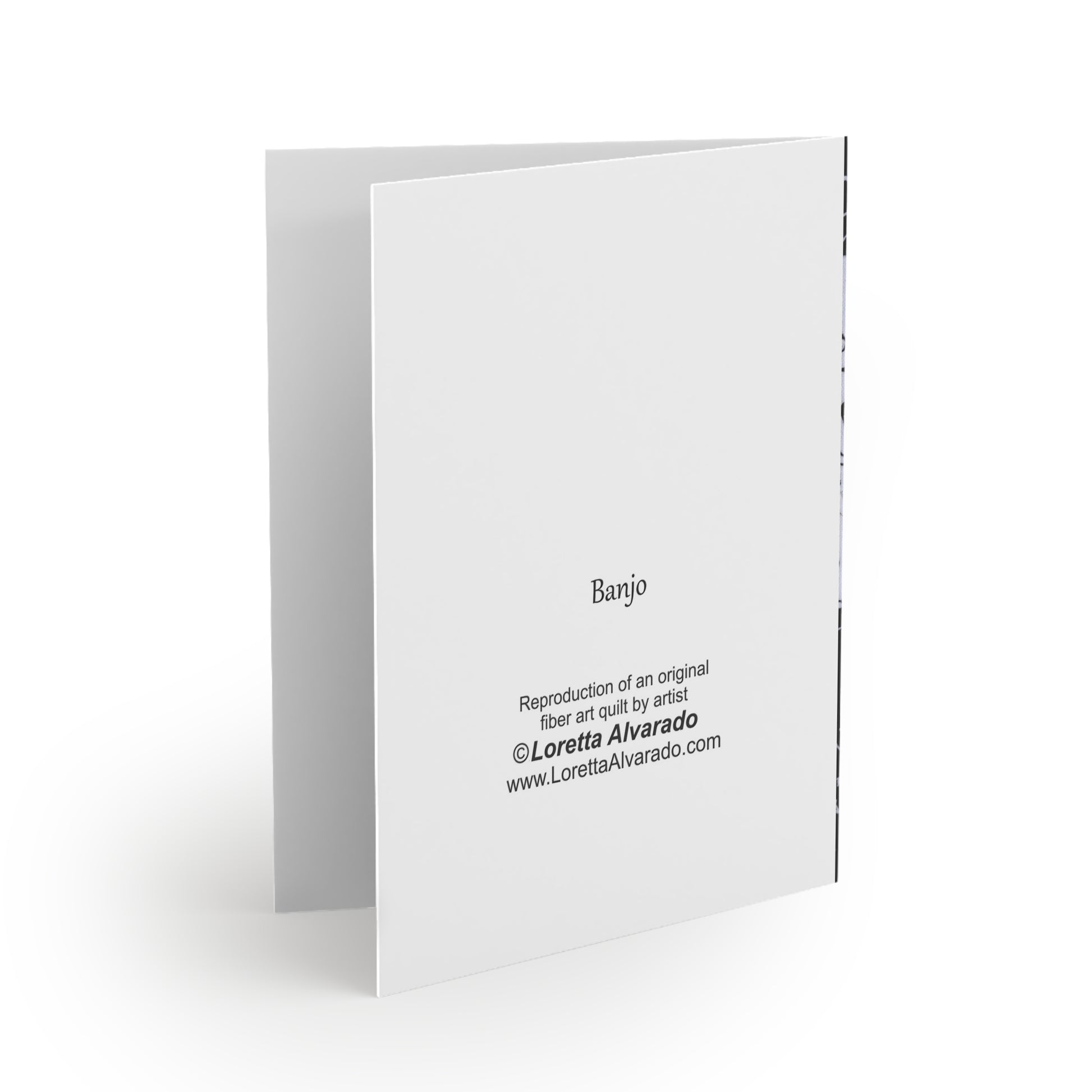 Back of the Banjo greeting card