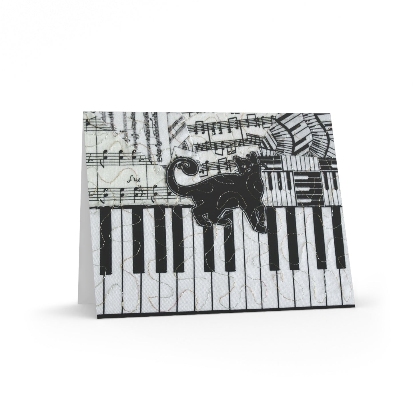 Keyboard Cat - Music Greeting Card