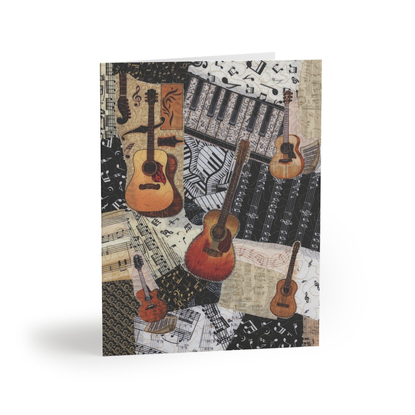 Guitars - Music Greeting Card