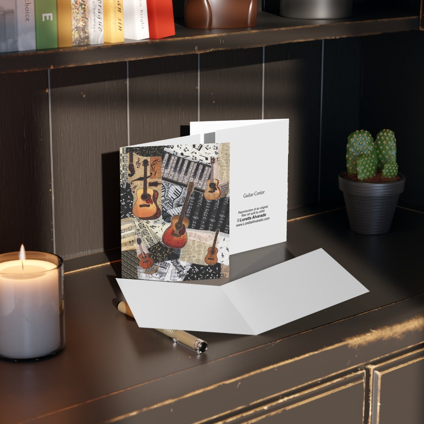 Guitars - Music Greeting Card