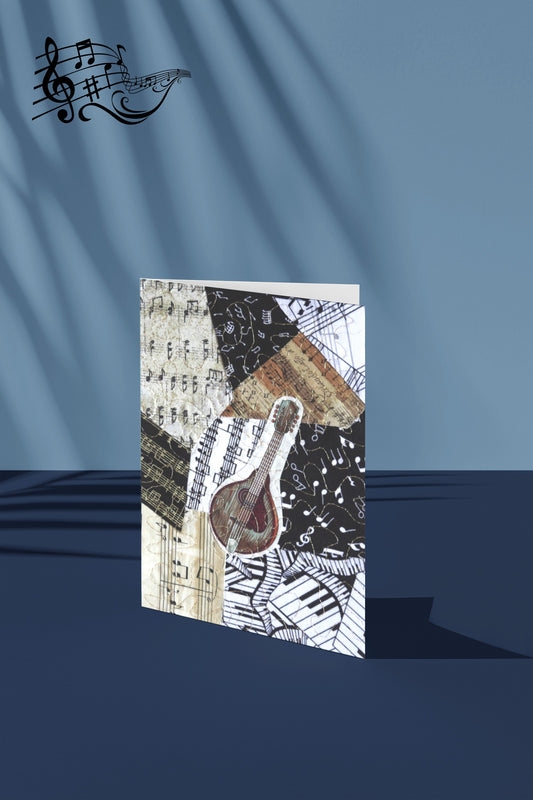 Mandolin - Music Greeting Card