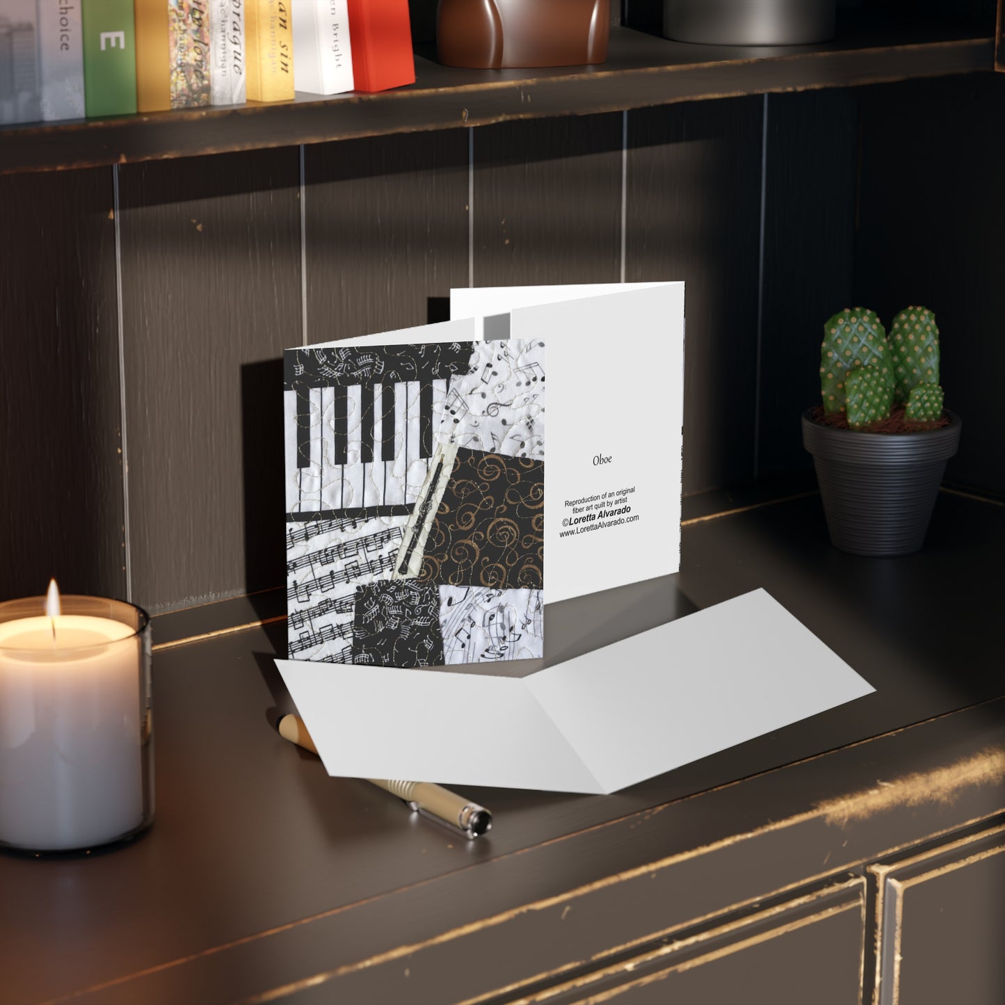 Oboe - Music Greeting Card