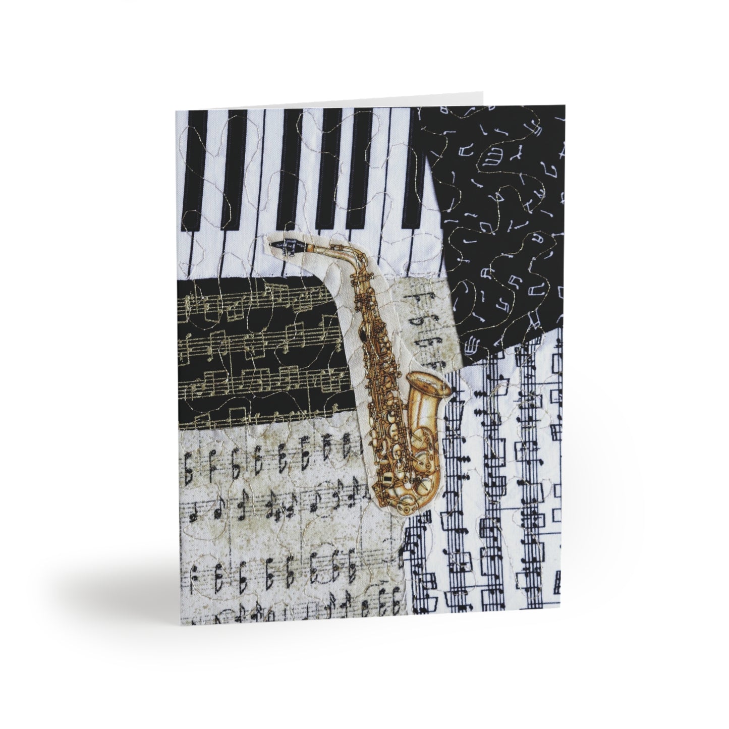 Saxophone - Music Greeting Card
