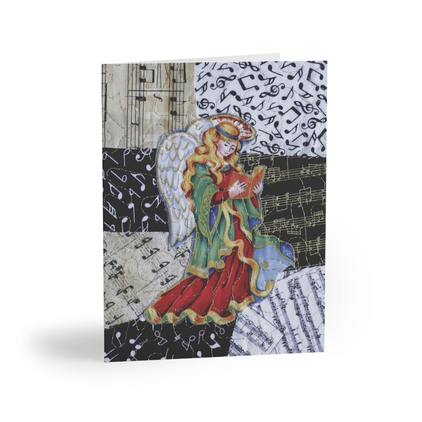 Singing Angel - Music Greeting Card