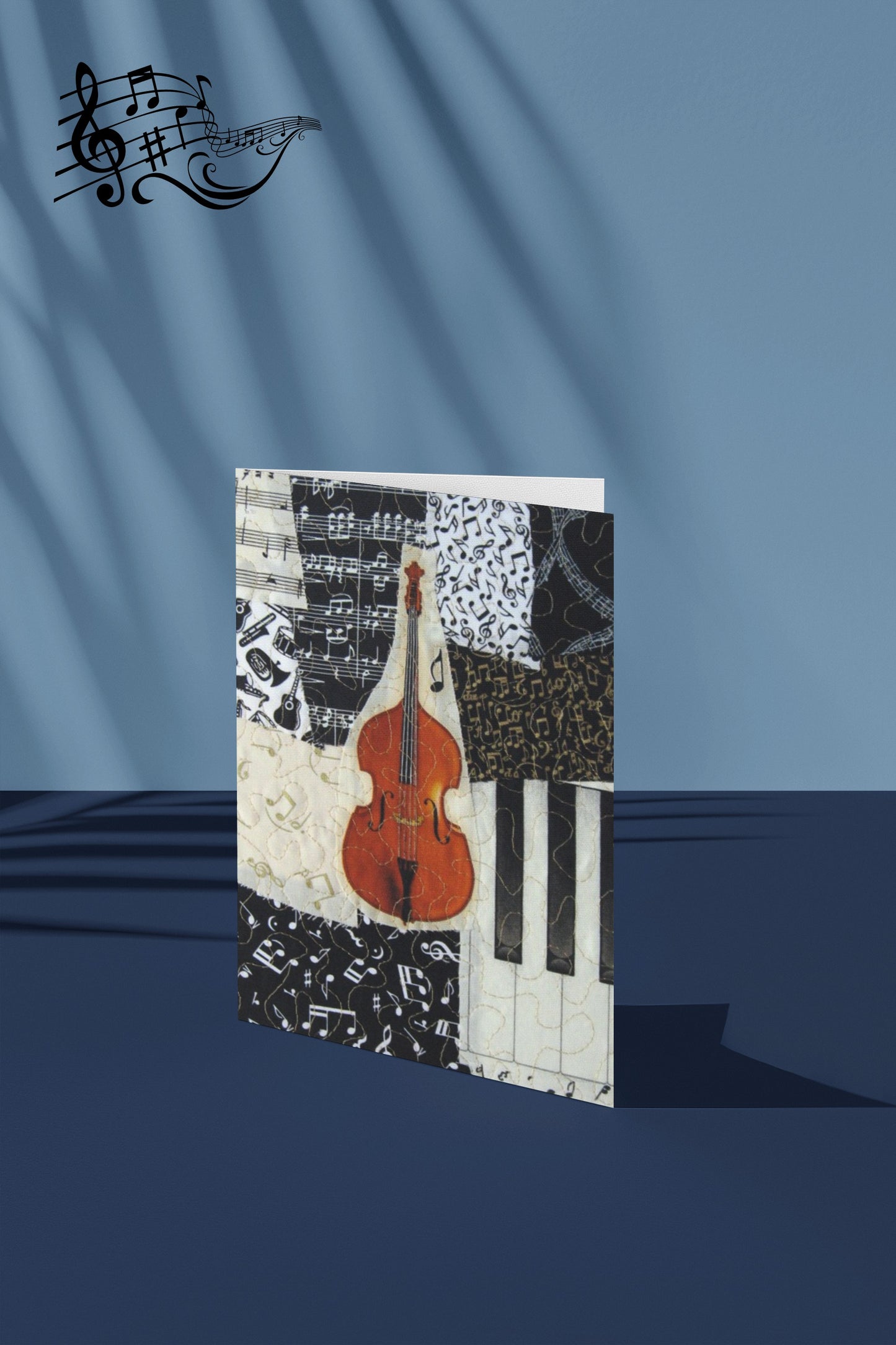String Bass - Music Greeting Card