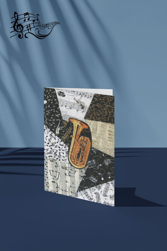 Tuba - Music Greeting Card