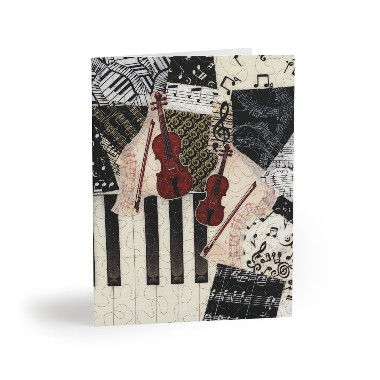 Violin and Viola - Music Greeting Card